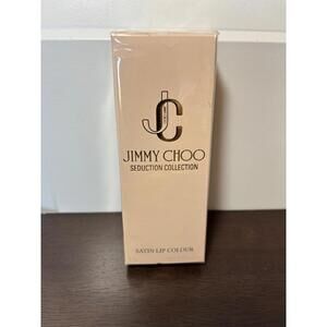 JIMMY CHOO SEDUCTION COLLECTION SATIN LIP COLOUR  LIPSTICK 001 Red Carpet New